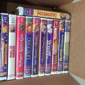 🌺Lot of 11 Disney VHS Movie Collection